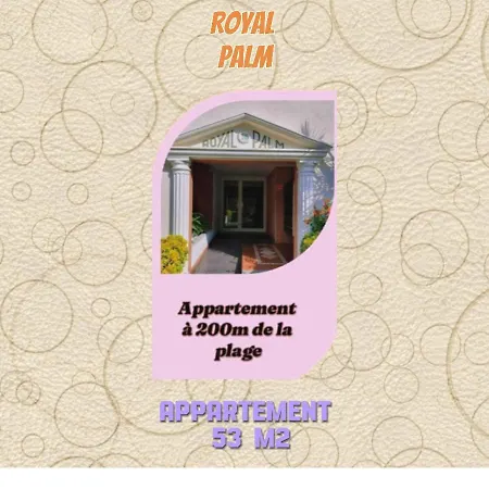 Royal Palm Les Pins: Sunny 5th Floor Near Beach