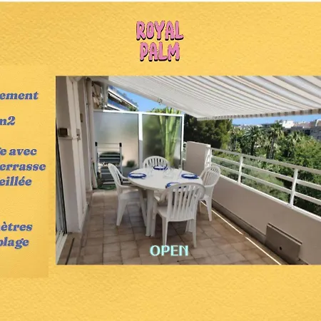 2 Piece 53m2 Avec Terrasse 15m2 à 150metres De La Plagede Les Pins